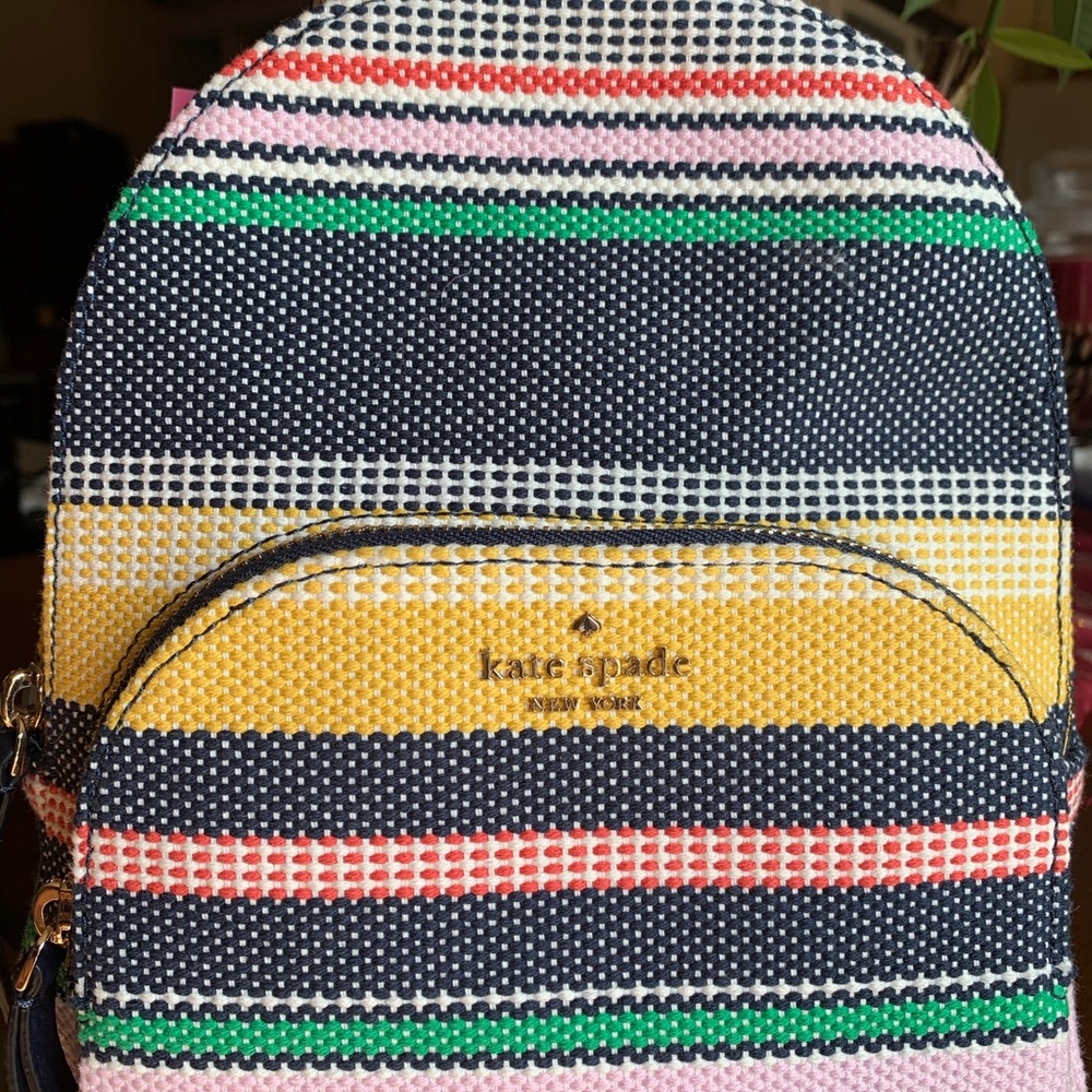 Kate Spade Jackson Stripe Medium Backpack